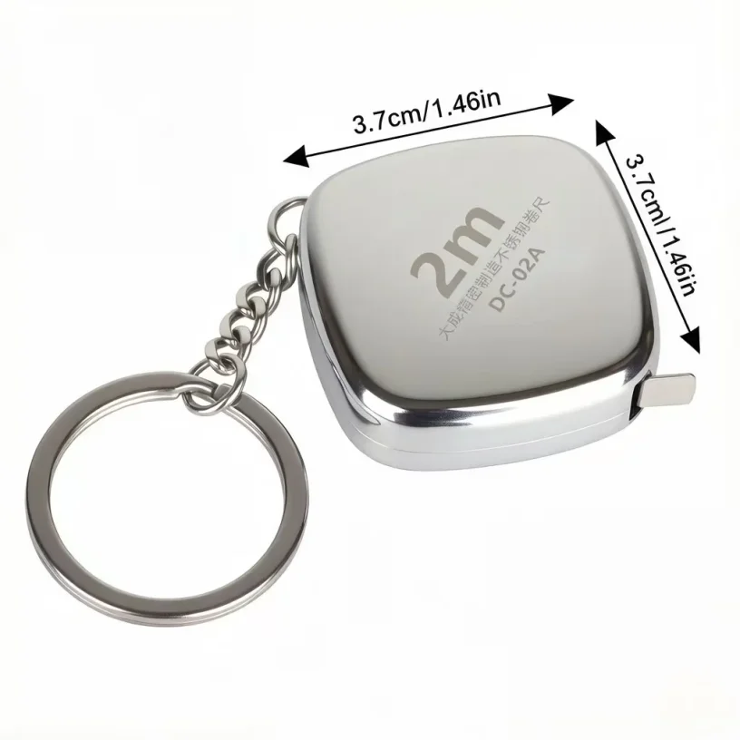 Mini 2m Small Tape Measure Keychain; Mini Tape Measure; Gift Ruler; Waist Measurement Tape