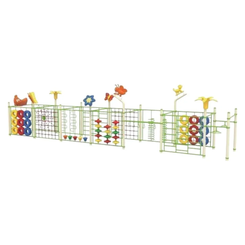 Children's Outdoor Plastic Climbing Wall, 500kg Capacity, Amusement Park Playground Equipment, Durable Kids Climbing Frame