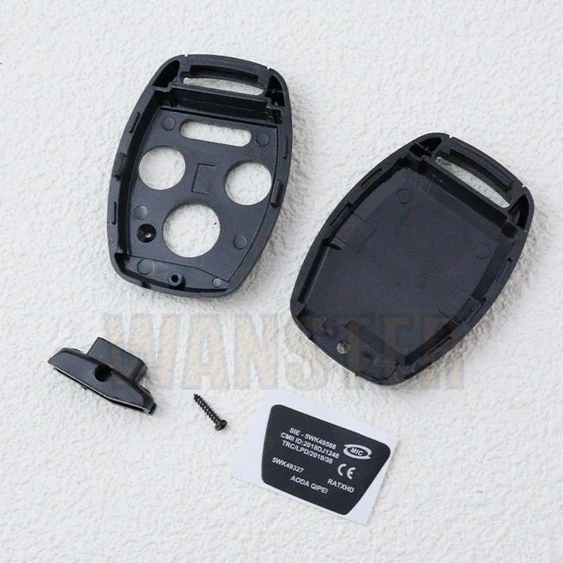 2 3 4 Bottons Car Key Housing Remote Fob Case Shell Housing for HONDA Accord CRV Pilot Civic Fit Insight Ridgeline HRV Jazz 2008