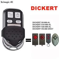 DICKERT 868mhz garage door command Compatible Controller DICKERT S5-868-AL/S10-868-AL/S20-868-AL/HS-868 GRAY remote Key