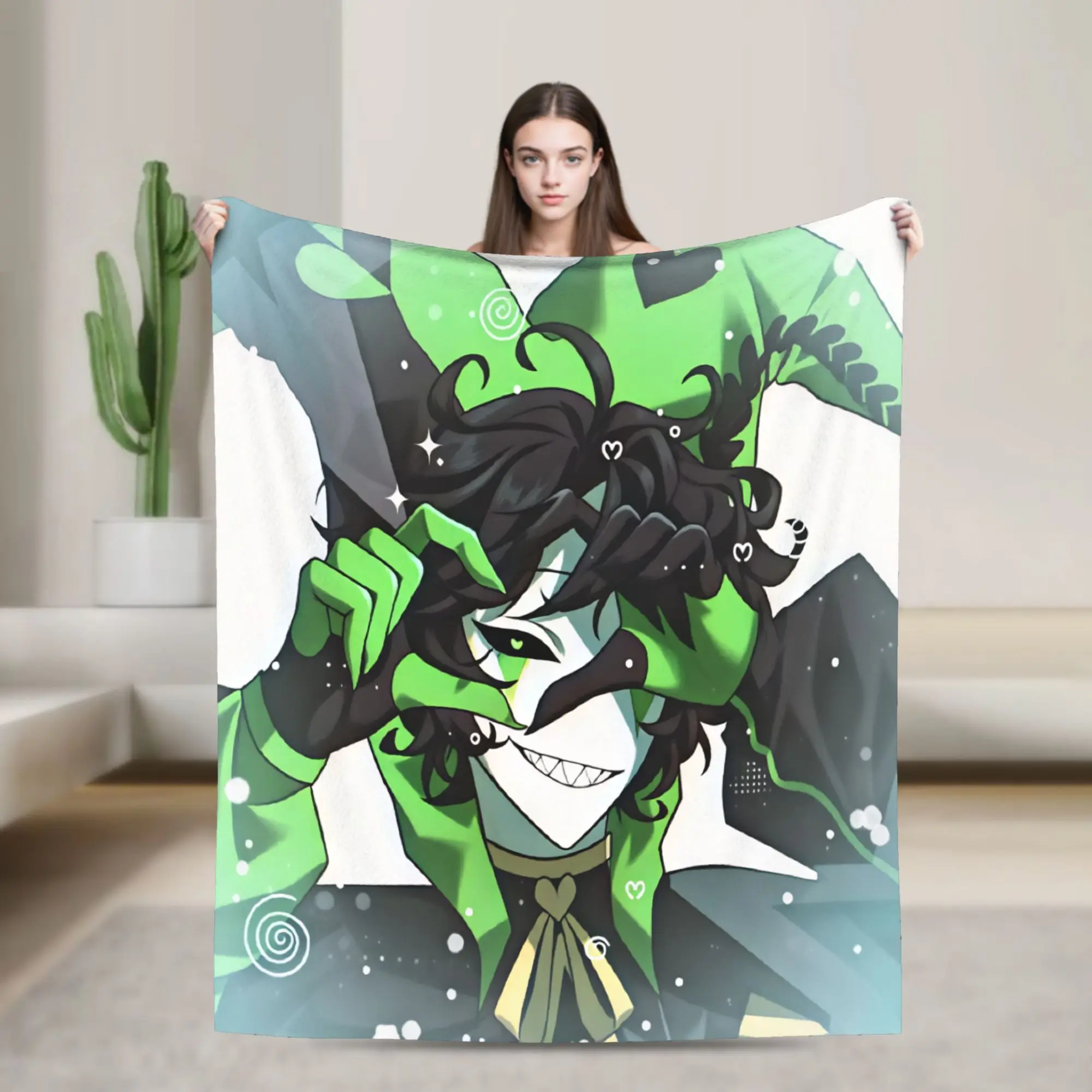 The Freak Circus  Throw Blanket  Flannel Bedspread For Couch Chair Pattern Sofa Bed Cover
