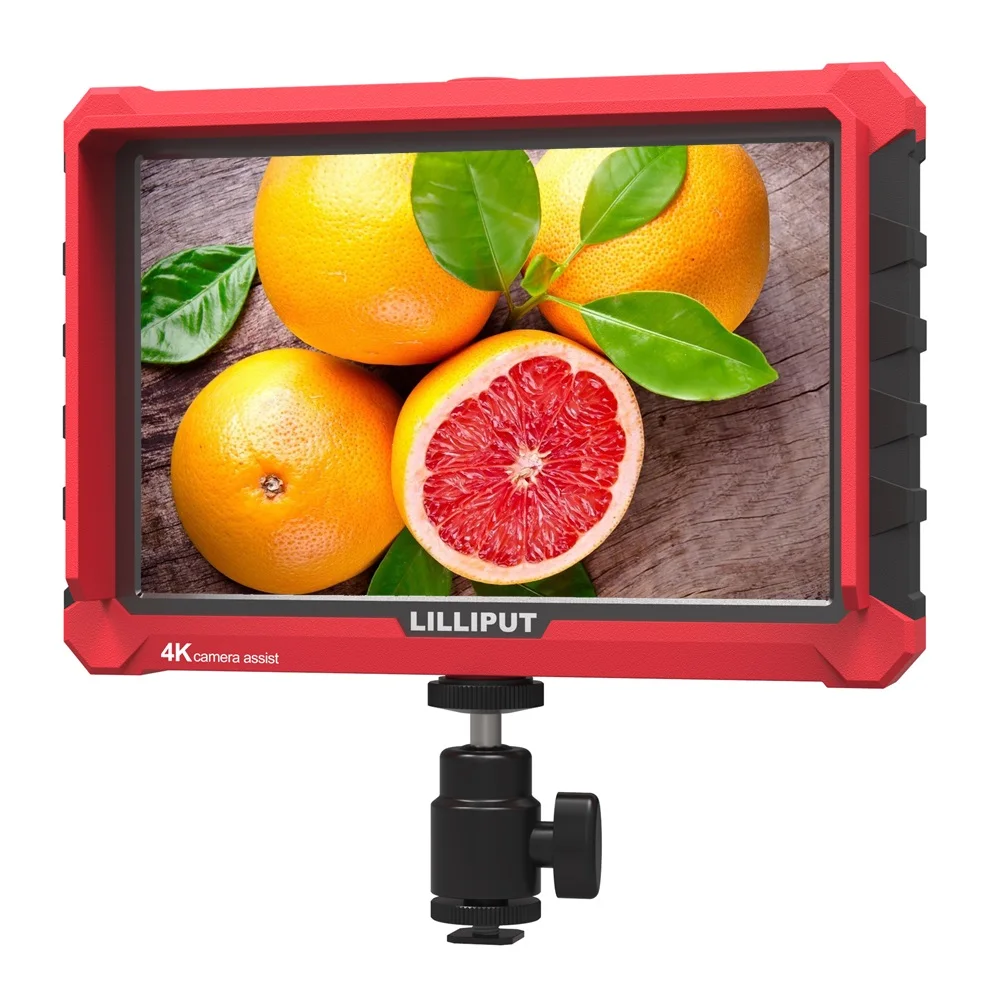 Lilliput A7S 7 Inch  input and loop output DLSR Video 4K -top