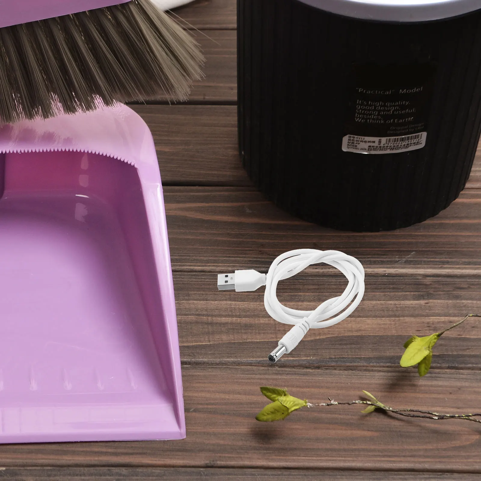 Universal Usb Charging Cable For Smart Trash Can 5V1A Plastic Power Supply Cord Replacement Garbage Bin Line Household