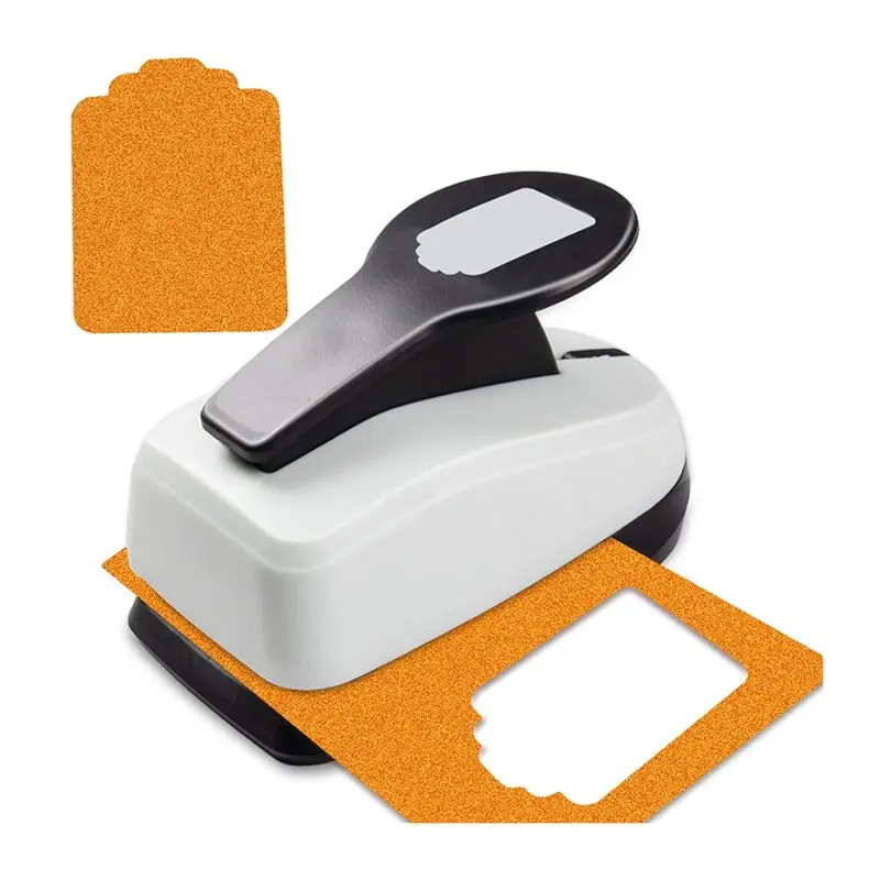 

Резак для бумаги ABBO, дырокол, инструмент для вырезания форм, 2-дюймовые вырубные формы для этикеток, для изготовления открыток, для скрапбукинга