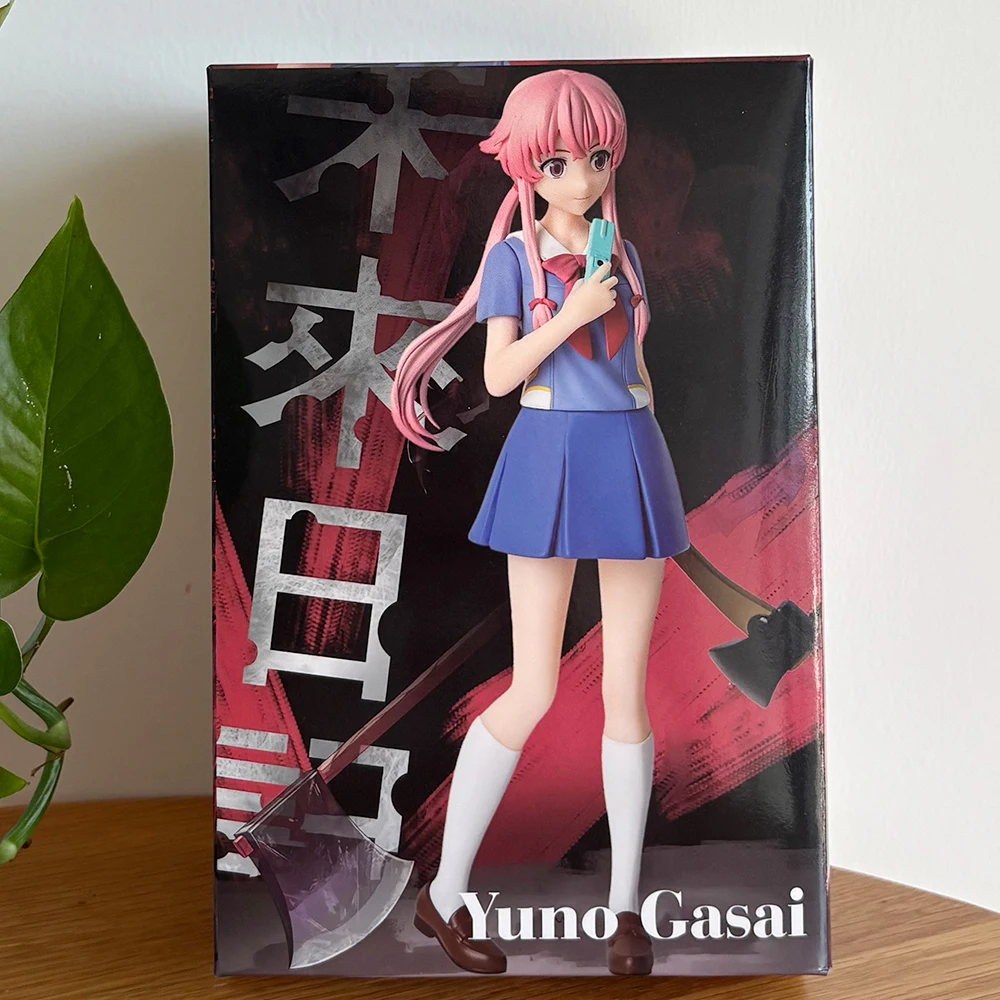 Figura Gasai Yuno De Anime – Modelo PVC 17 Cm, Ilustración Original De Pie Para Coleccionistas