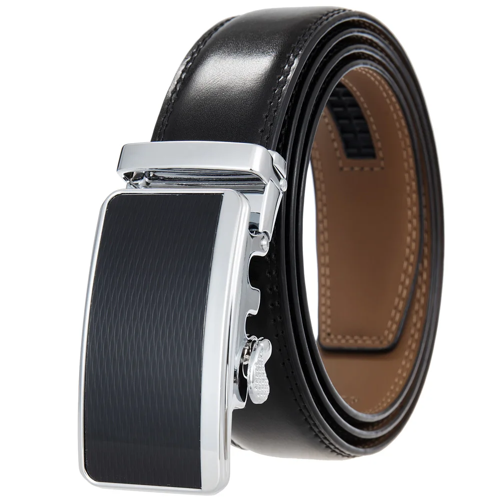 

New Designer Belts for Men Metal Automatic Buckle Split Leather Waist Belt for Luxury Fashion Cowhide Men's Belt Novelty 3.5cm