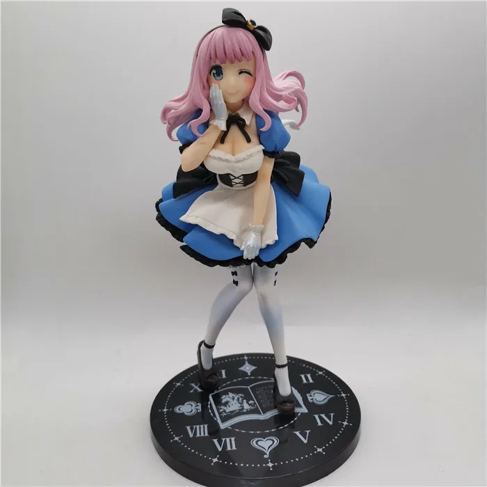 No box 2022 In stock 20cm Japanese original anime figure Fujiwara Chika action figure collectible model toys