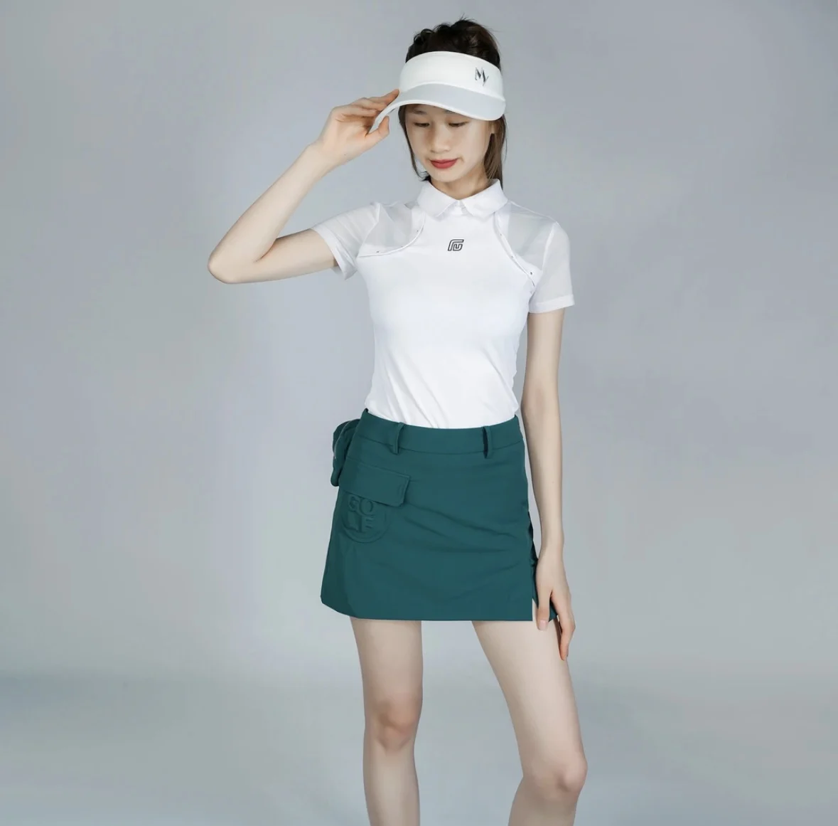 Golfist Golf Summer Women's New Short Skirt Slim Fit Breathable Sports Skirt Elastic Tennis Skirt Women's Golf Apparel