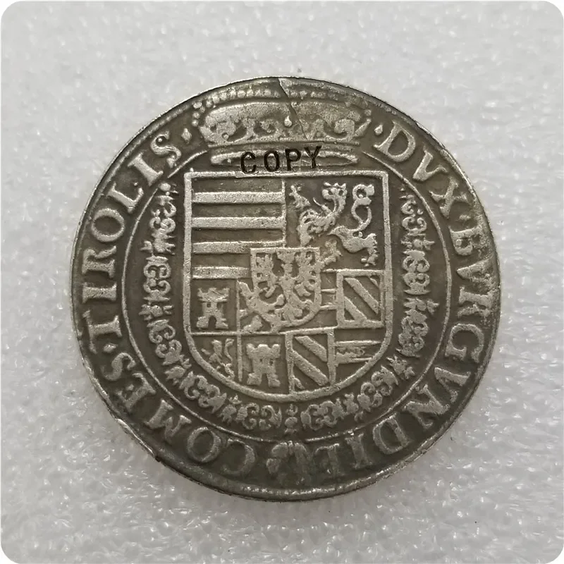 Austria Ferdinant II 1595 Holy Roman Empire Taler Coin Medal Copy Coin-replica coins medal coins collectibles Challenge Pocket C