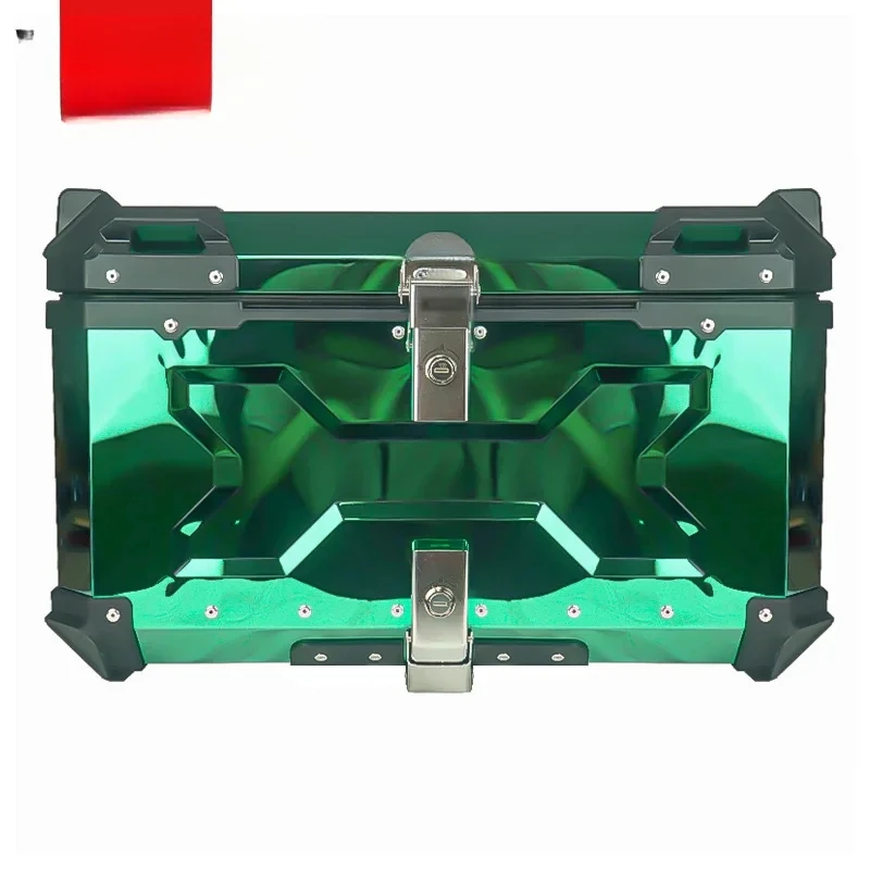 

Sturdy Factory Hot Selling 65L-X Green Cer Aluminum Alloy Top Box Motorcycle Tail