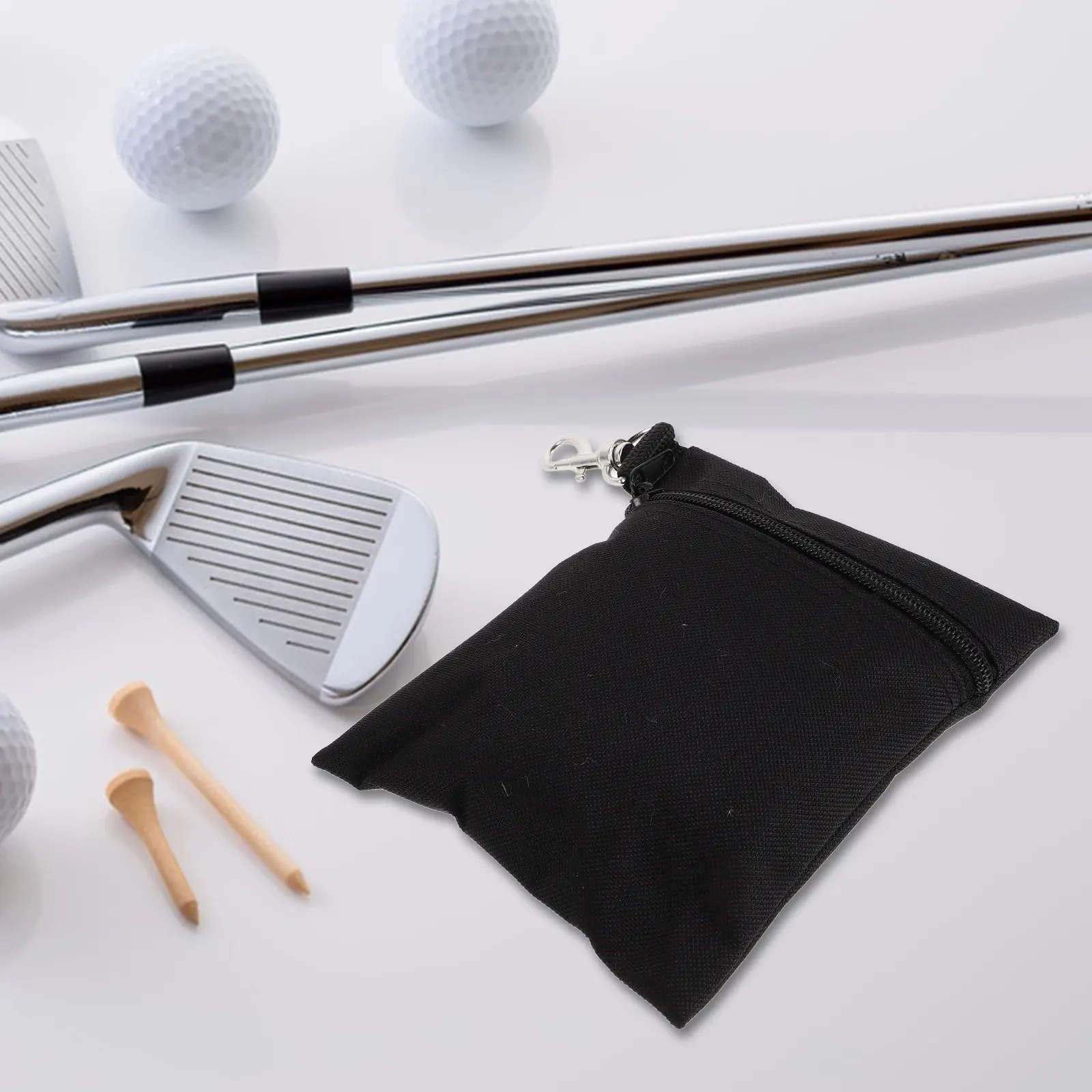 

Professional Lightweight Golf Ball Bag Waist Pouch Holder for Golf Balls Tees Accessories Compact Portable Organizer Daily Use