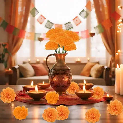 10 best sales Indisk bröllopsdekoration - №5