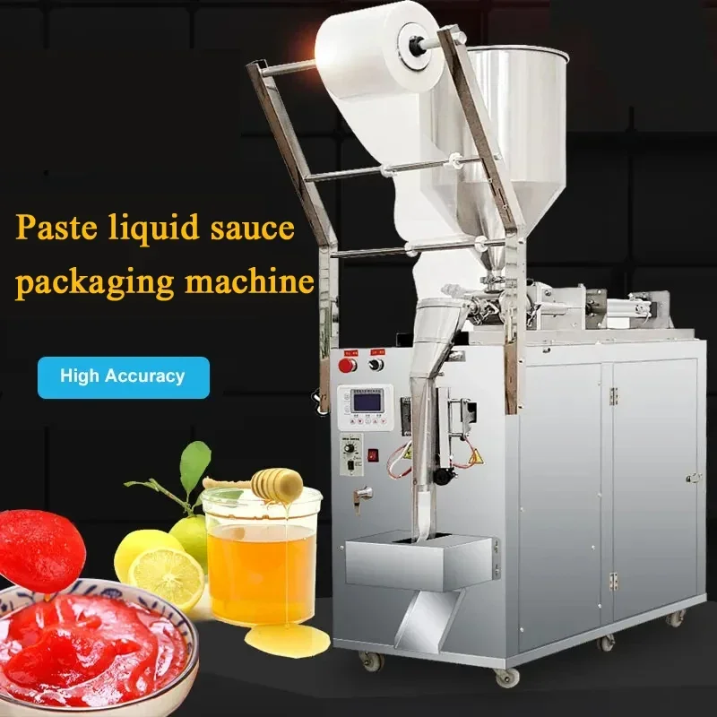 

Pneumatic Paste Packaging Machine Automatic Filling Sealing Bag Making Machine Liquid Paste Packing Machine