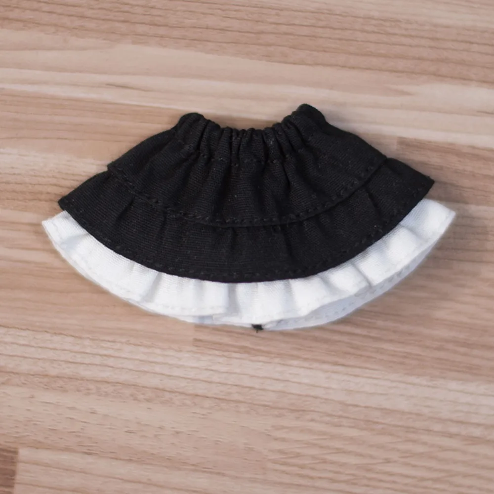 

DIY Toy Short Skirt Ob11 Doll Clothes Daily Casual Doll Outfit Doll Cake Skirt Handmade Dress Up Dolls Half Skirt 1/12bjd Doll