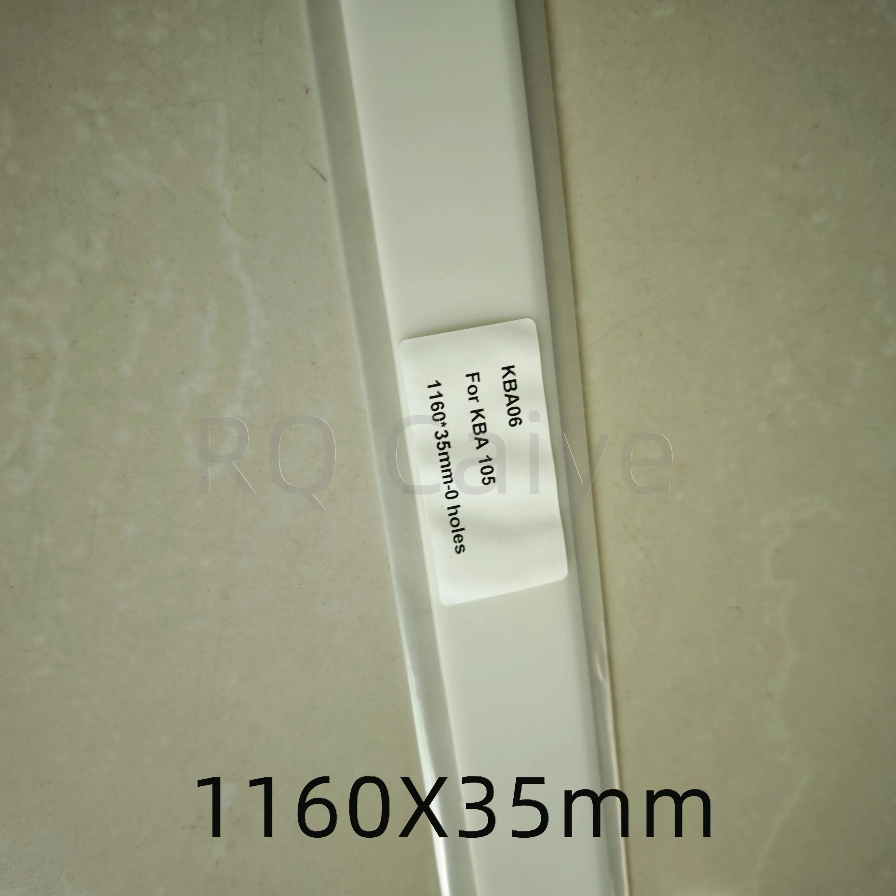 2pcs KBA 1160X35mm 1160X38mm 0 Holes Wash up Blade Offset Printing Machinery Spare Parts