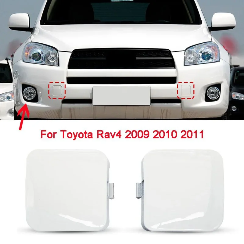 

Front Bumper Tow Hook Cap Towing Eye Cover For Toyota Rav4 RAV4 2009 2010 2011 Trailer Lid