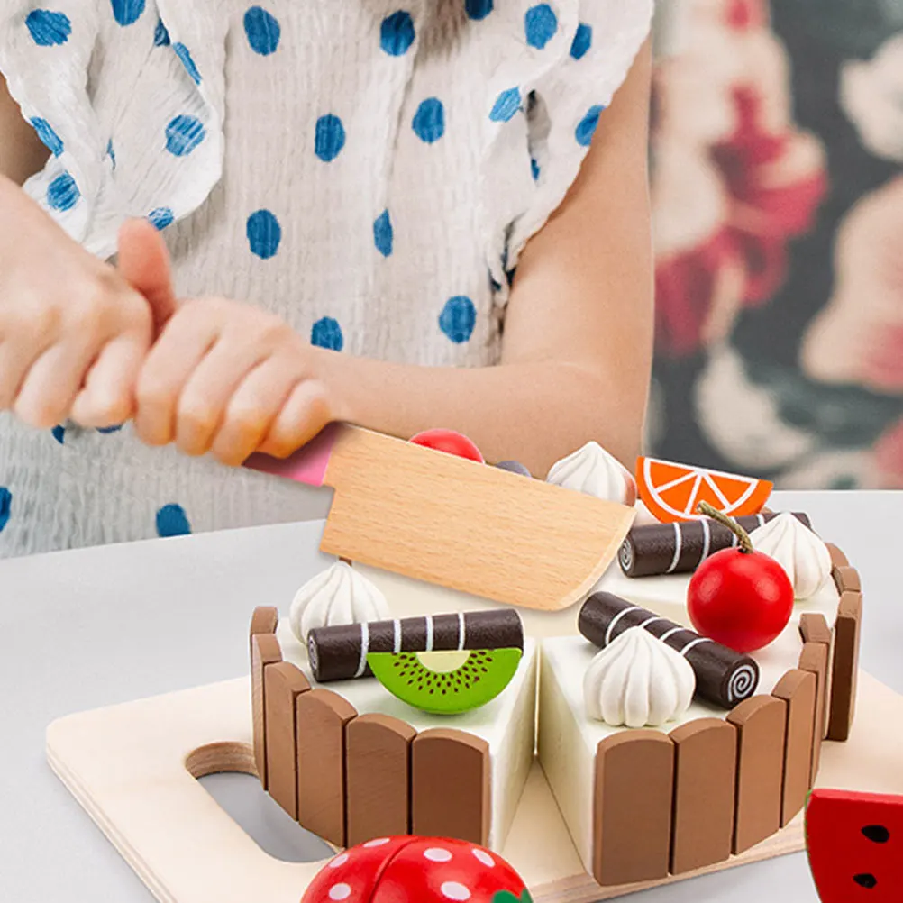 

Cutting Board Knife Kids Kitchen Accessories Tools Toys Cutlery Supplies Kitchenware Micro Scene