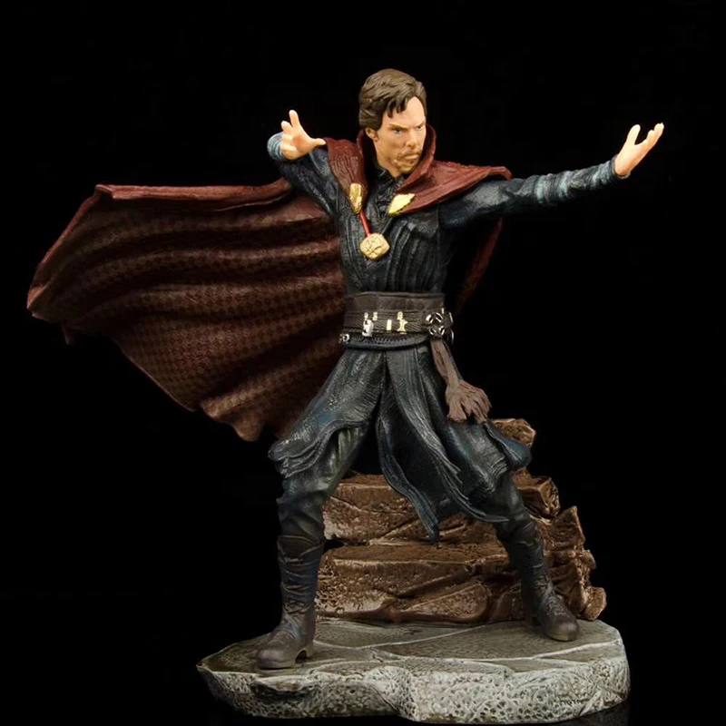Marvel vingadores figura doutor estranho 18cm figura de ação estátua pvc coleção modelo ornamento brinquedo ideal presente para fãs
