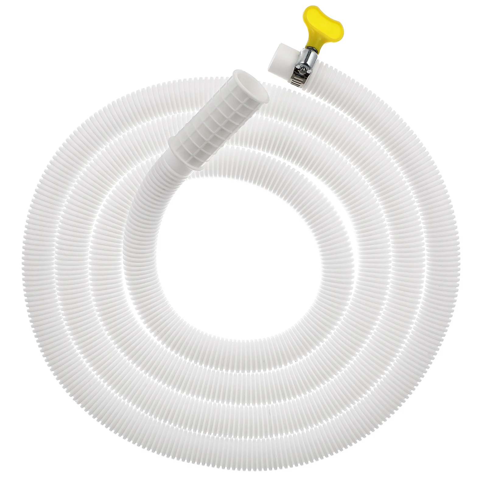 

Air Conditioner Drain Hose 15-20Mm Flexible Tube For Washer Inlet Stainless Steel Clamp Durable Polyethylene Extension Pipe For