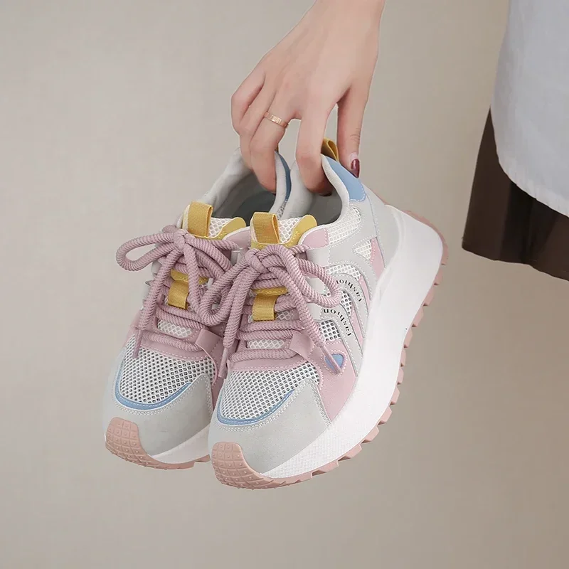 

Интернет-знаменитости, новый интерьер, увеличивающий рост, модная спортивная обувь Форрест Гамп, повседневная спортивная обувь с дышащей сеткой