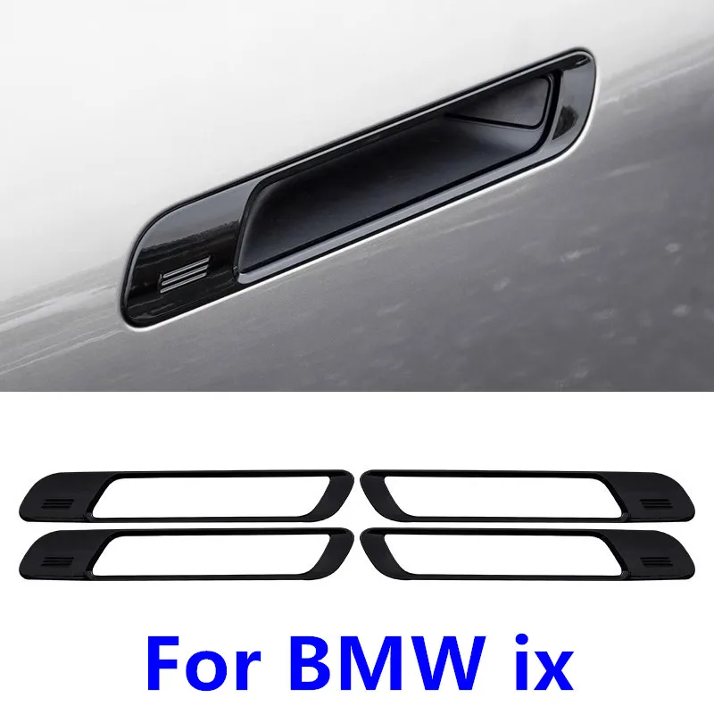 

Car Door Handle Cover door handle bowl sticker protector anti-scratch cover trim For BMW ix I20 2021 2022 2023 2024 2025