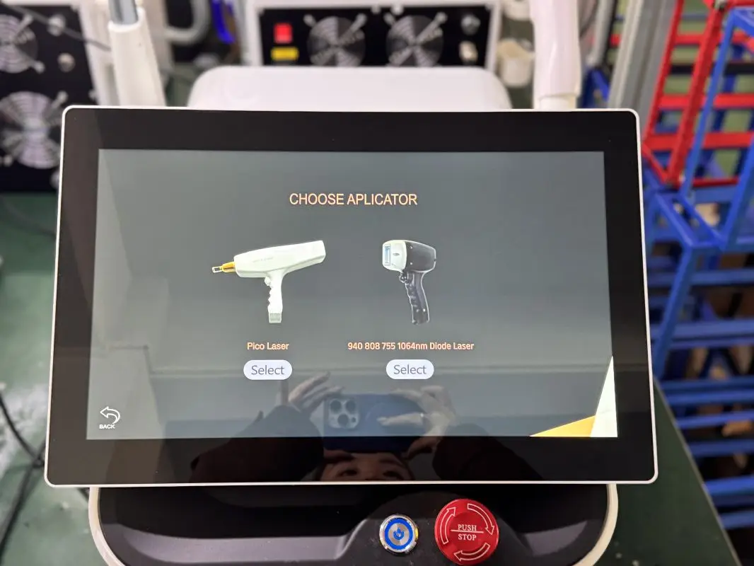 أحدث آلة إزالة الشعر والوشم 2 في 1 عالية الجودة محمولة 2 في 1 مزيل شعر مزدوج الرأس غير مؤلم #3