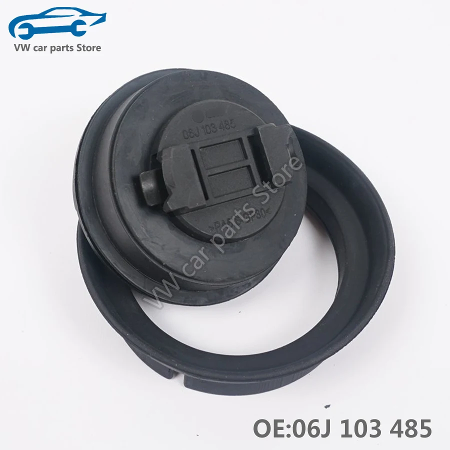 06J103485 New Oil Cap Filler Cover For Tiguan Golf Passat Jetta Skoda Sciricco Touran Audi A4 A5 A6 Q5 EA888 GEN2 06J 103 485