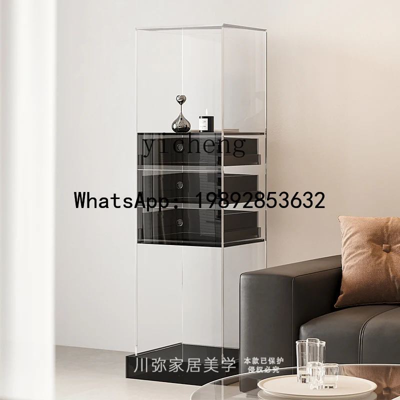

B-3 living room display cabinet household light luxury display room with drawer display cabinet