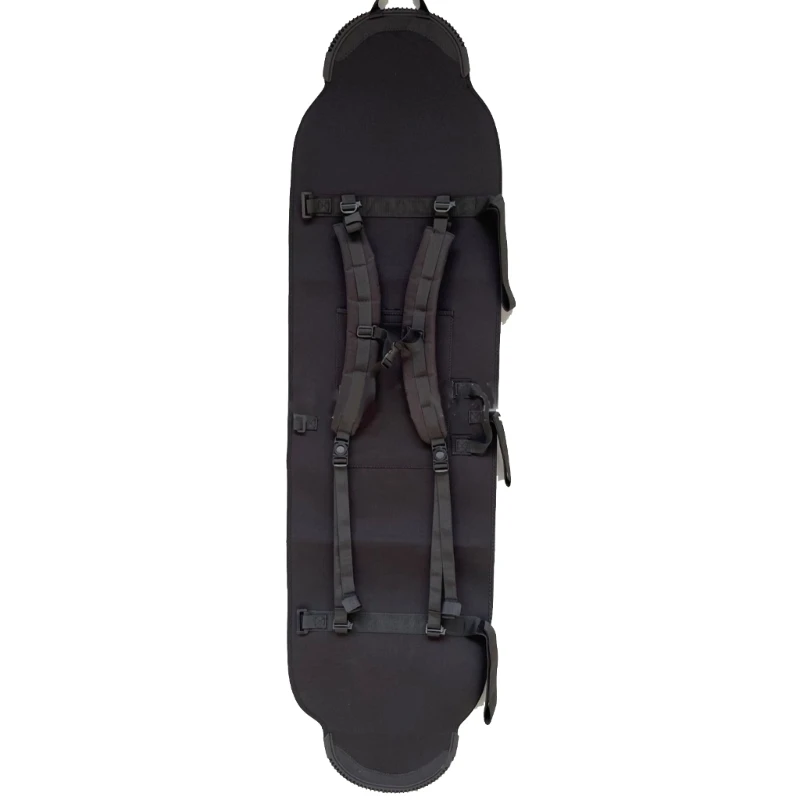 Ski Snowboard Bag Scratch-Resistant Backpack Monoboard Plate Protective Case Skiing Snowboarding Snowboards Skis Carry Bag