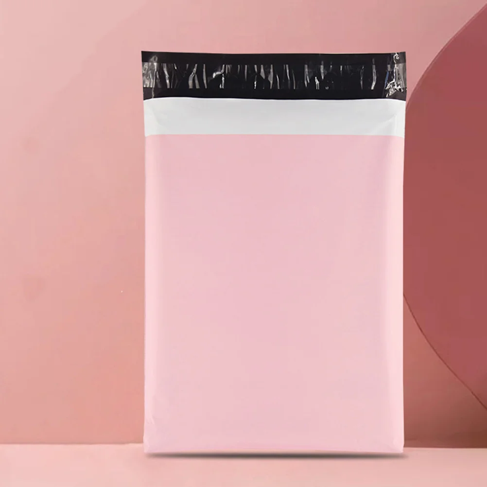 100 قطعة أكياس بريدية سميكة من البوليستر ذاتية الغلق أكياس شحن مقاومة للاهتراء أكياس التعبئة السريعة للملابس مغلفات بريدية