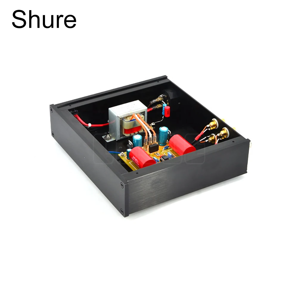 Reference American Shure Dynamic Magnetic MM Head Amplifier Three Gain Adjustable HiFi MM Head Amplifier 1:1 Reproduction Route