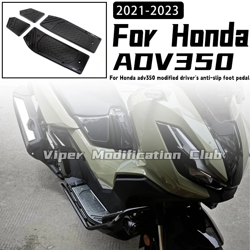 

For Honda adv350 modified driver non-slip foot aluminum alloy pedal pedal pedal pedal pedal 2021 2022 2023