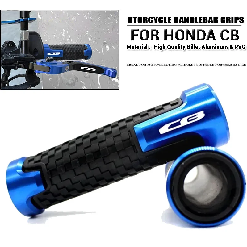 CB Motorcycle Handle Grip Handlebar Grips For HONDA CB125F CB500 CB190r CB1300 CB1000 CB1000R CB500F CB300F CB599 CB600F HORNET