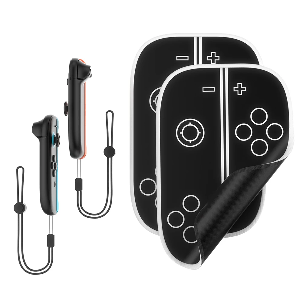 For Nintendo Switch 2 Stylish Mouse Pad Wrist Strap Set Portable Mouse Pad With Wrist Lanyard For Game Controller Accessories