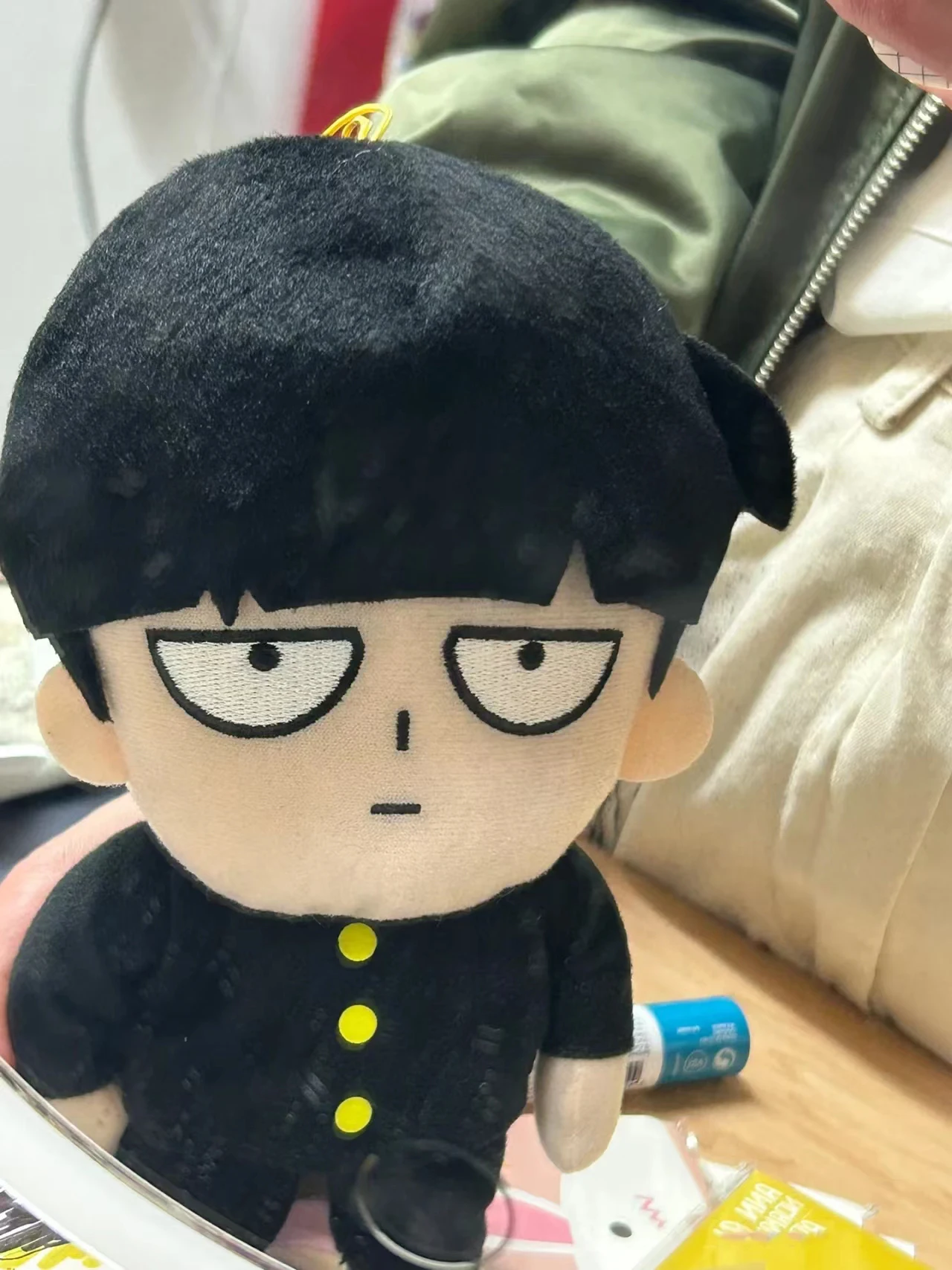 

Новая хлопковая кукла Shigeo Kageyama Mob Psycho 100, аниме, периферийные устройства, плюшевые игрушки, украшение для рабочего стола, милые фанаты, подарок на день рождения, игрушки