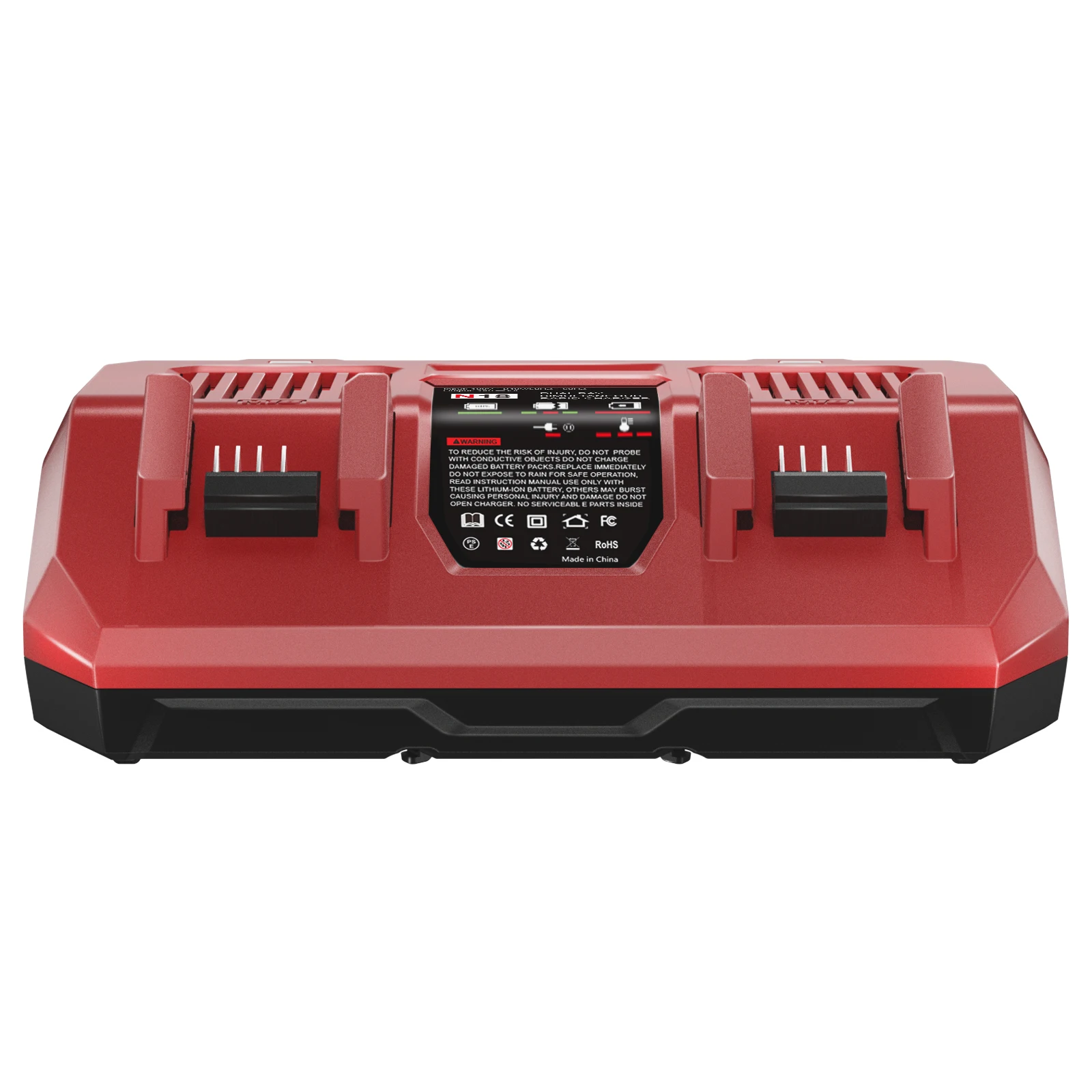 For Milwaukee M18 Battery Dual 6A Charger 18V For Milwaukee M18B5 XC Li-ion battery 48-11-1815 48-11-1850 2604-22 2604-20