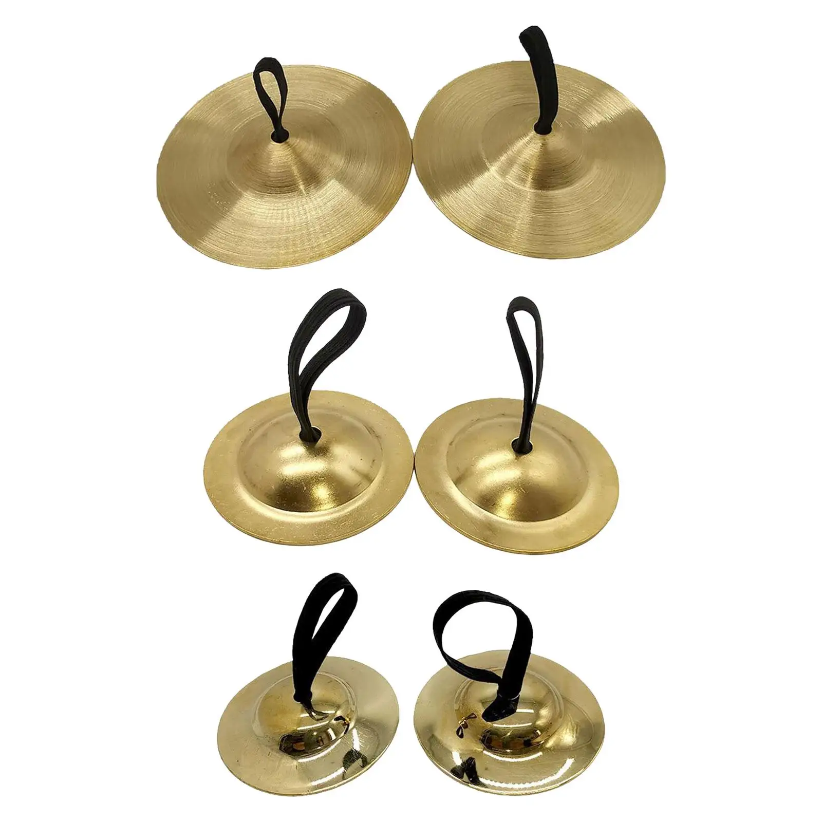 Kids Hand Cymbals, Finger String Hand Cymbals, Kids Rhythm Crash Cymbal for