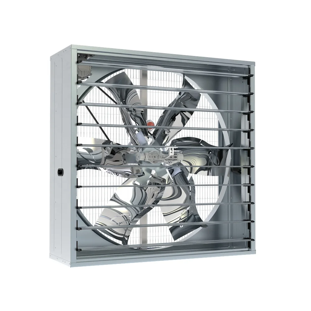 Wholesale Cheap Price Livestock Ventilation Fans 1.1Kw 380V  Broiler House Equipment60Hz 3P Box Fan