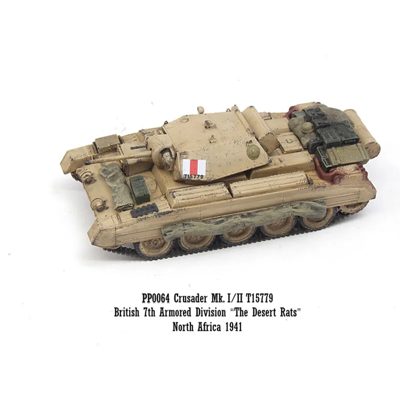 

PP0064 Масштаб 1/72 Крестонос Mk.I/II T15779 Британская 7-я бронетанная дивизия «Пустельные крысы» Северная Африка 121, модель гусеничного танка