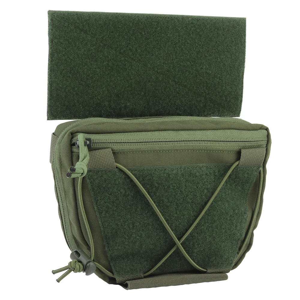 Bolsa tática raid drop bag qd primeiro tubo de lança fivela de liberação rápida abdominal integrado fanny pacote cinto saco de caça