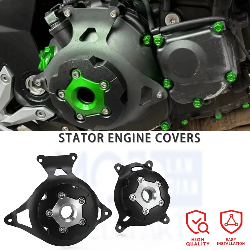 

Motorcycle For kawasaki Z800 2013 2014 2015 2016 z750 08-16 CNC Engine Stator Cover Engine Protective Cover Guard Accessories