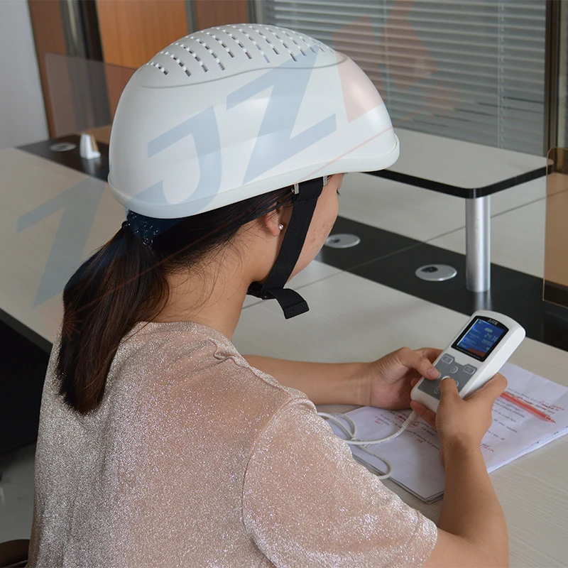 Stroke Rehabilitation Equipment Helmet Led Brain Parkinson's Stimulator Frequency 810nm Infrared Therapy Lamp