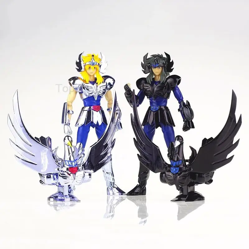 Modelo SG Saint Seiya Myth Cloth DDP Hyoga Cygnus con tótem/objeto bronce caballeros del zodiaco Mini figura de acción de armadura de Metal
