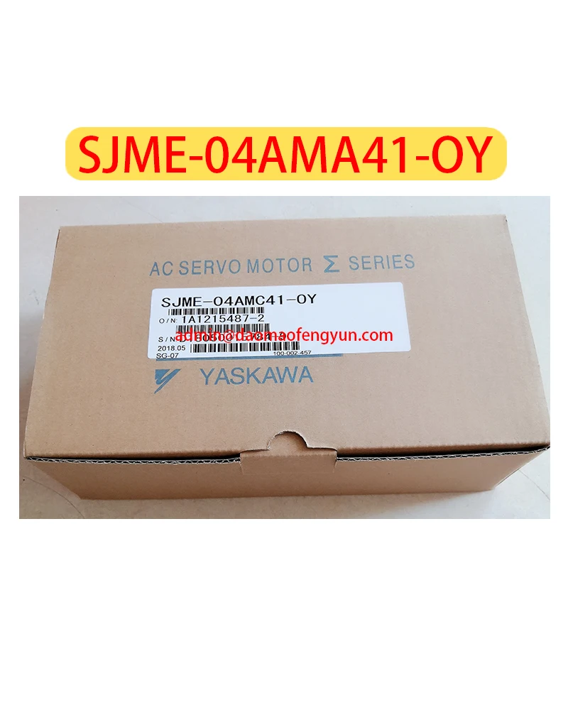 

SJME-04AMA41-OY Brand new Servo motor SJME 04AMA41 OY，Fast shipping