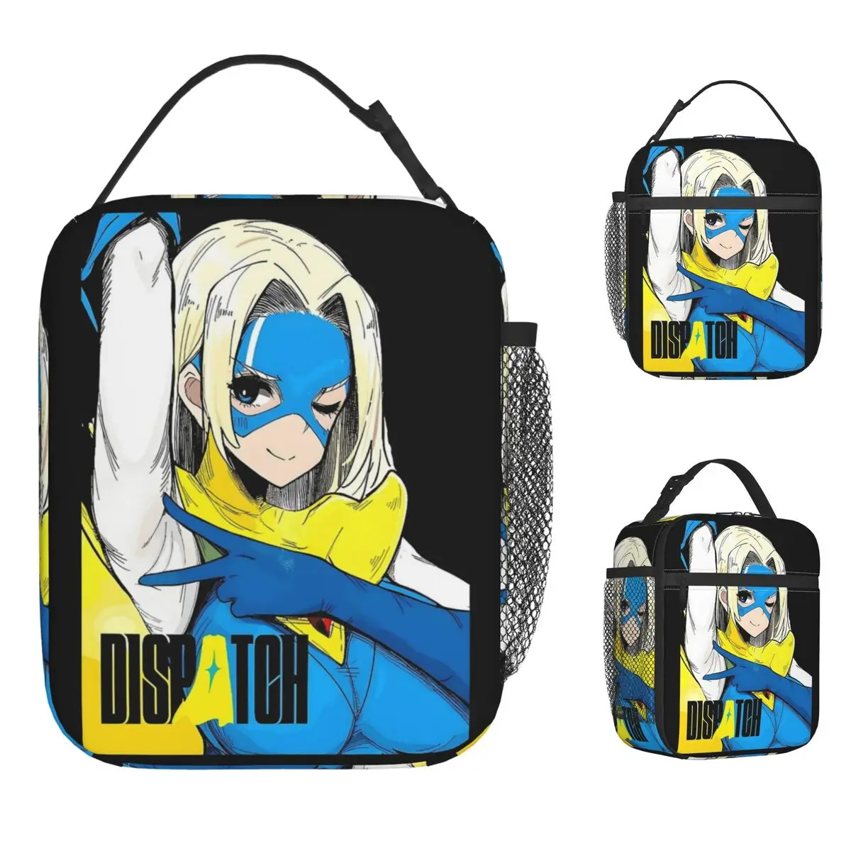 Dispatch Game Lunch Bag For Women Custom Lunch Box Aesthetic Office Cooler Bag Portable Zipper Waterproof Tote Food Bags