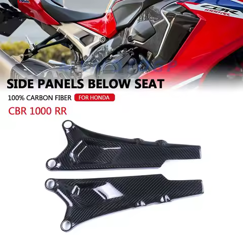 100% Carbon Fiber For Honda CBR1000RR CBR 1000 RR 2017 2018 2019 Side Panels Below Seat Fairings Motorcycle Accessories
