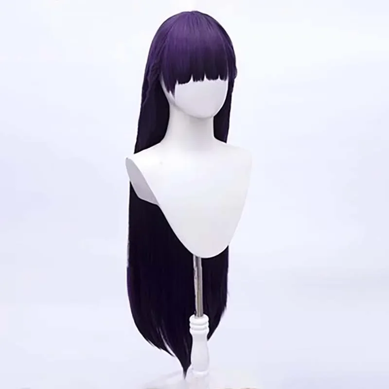 Anime Mijn Gelukkige Huwelijk Miyo Saimori Cosplay Pruik Lang Paars Haar Halloween Party voor Vrouwen