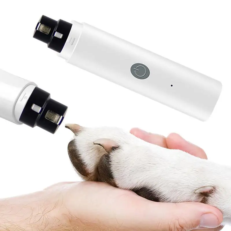 Dog Nail Grinder Electric Rechargeable Painless Paws Grooming And Smoothing Pet Nail Trimmer For Dogs And Cats