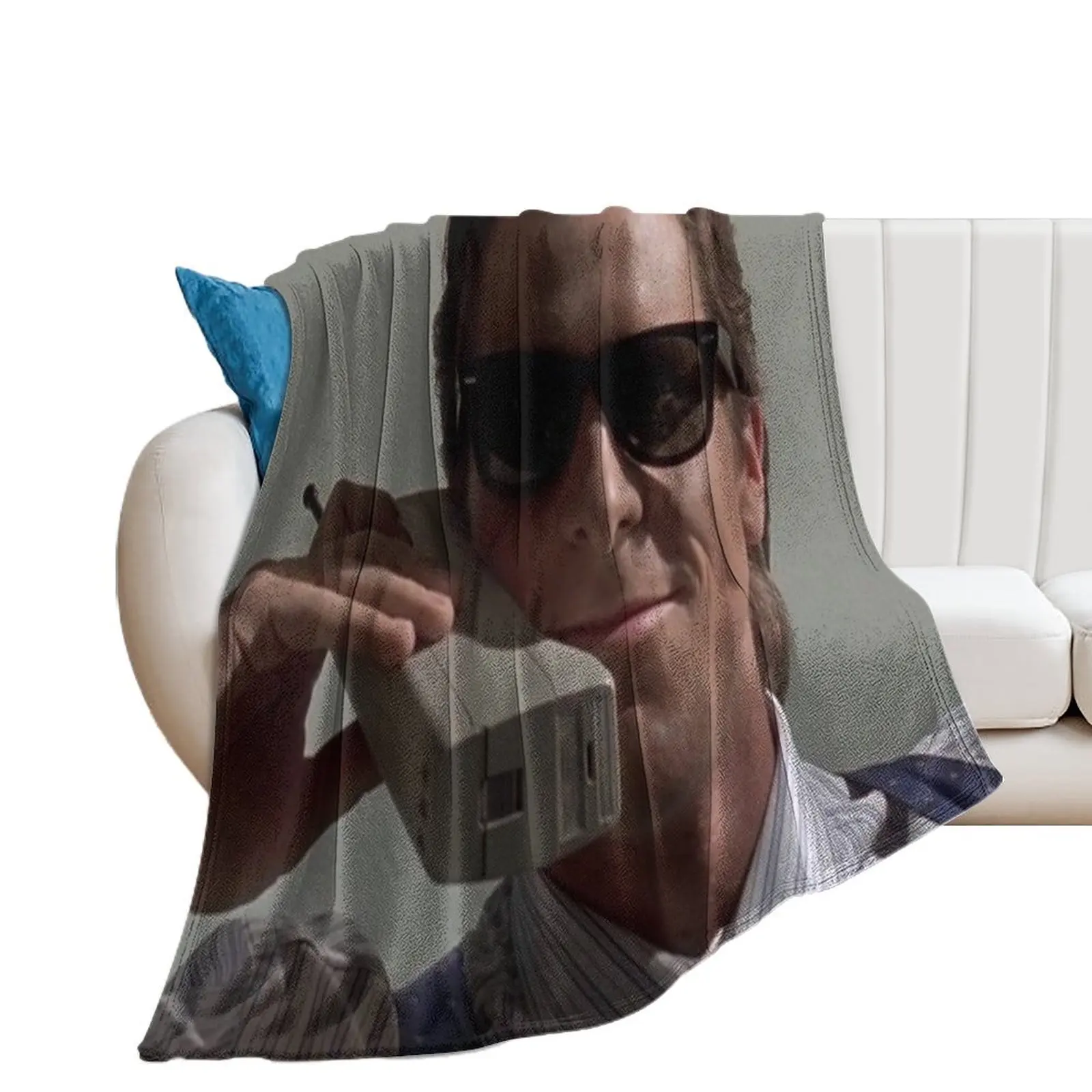 

American Psycho Patrick Bateman T-Shirt Throw Blanket Sofa Quilt Heavy sofa bed Blankets