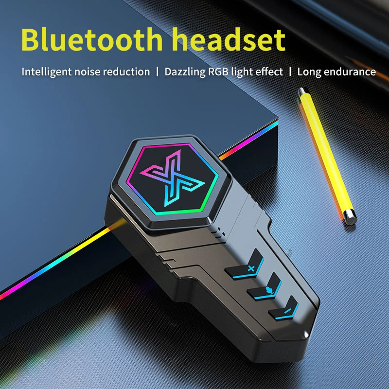 

X20 Bluetooth5.3 Motorcycle Equipments Helmet Headset Stereo Wireless Hands-free Call Waterproof Earphone With RGB Ambient Light